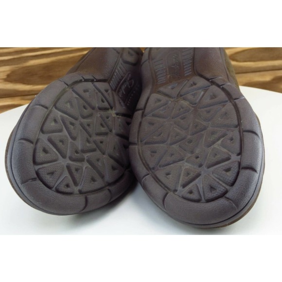 Skechers Size 7.5 M Brown Round Toe Flats Synthetic Women - Picture 8 of 8